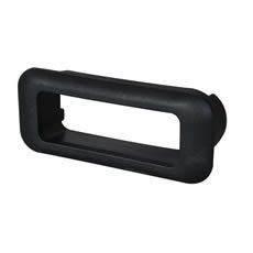 0-442-98 -  Black Rubber Grommet for 3 LED Warning Light