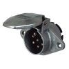 0-477-86 – Plug Trailer 7 Pin Aluminium 24N – Qty. 1