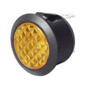 0-607-40 – Warning Light Amber LED 12/24 volt – Qty. 1