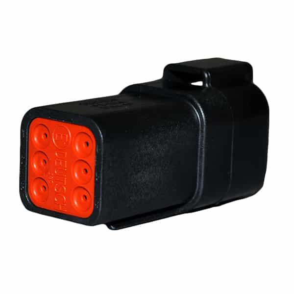 3-011-36 - Connector Deutsch DT Male Housing 6 way