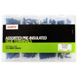 0-203-02 - Terminal Kit Blue Pre-insulated