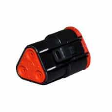 3-111-43 - Connector Deutsch DT Female Wedgelock 3 way