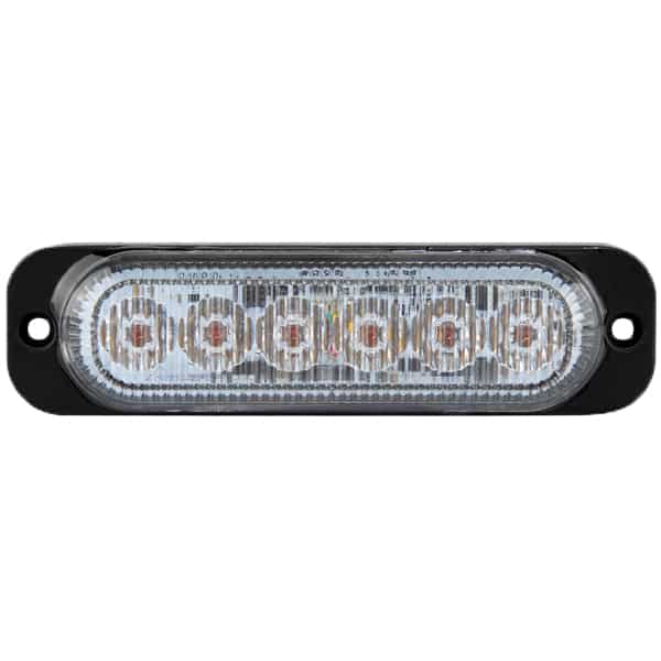 0-441-70 - R10 LED Warning Light 6 Amber 12/24volt