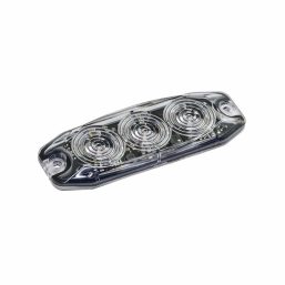 LPR653DVA - 3 LED R65 Warning Module/Amber/12/24v